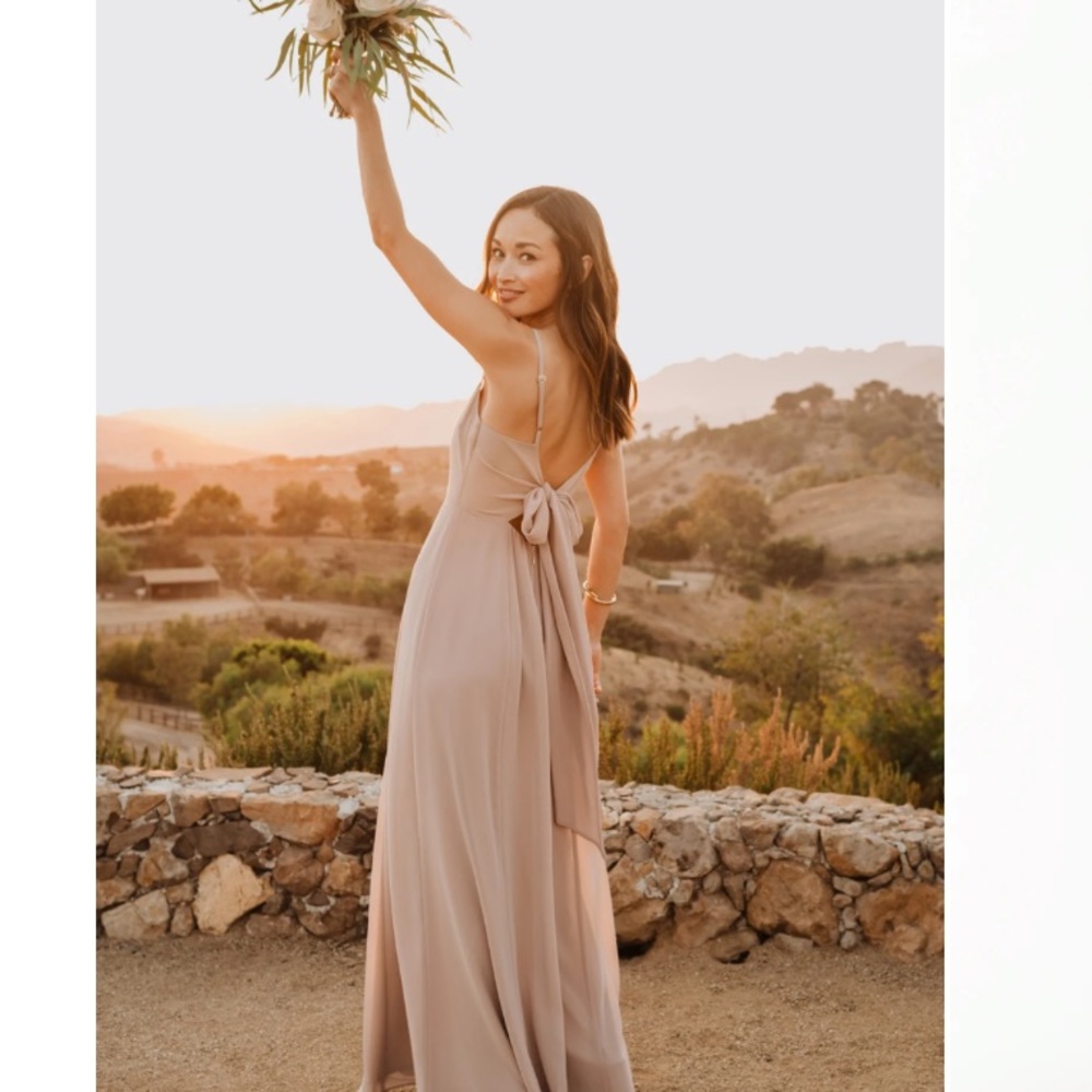Show Me Your Mumu Lauren Tie Maxi Dress